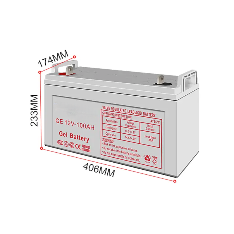 Solar battery 12V 100AH Lead Acid Gel Battery off grid - Image 6